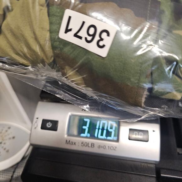 Vintage US Military Issued Woodland Camo Cold Weather Jacket Pants Set M 3671 - Picture 14 of 14